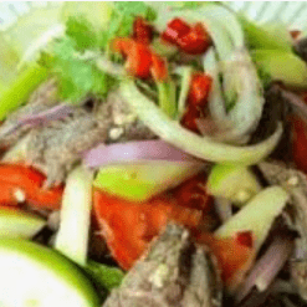 Spicy Beef Salad - $13.00
